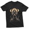 Hecate Greek Moon Goddess of Witchcraft Holding Skull Black TShirt Unisex T-Shirt