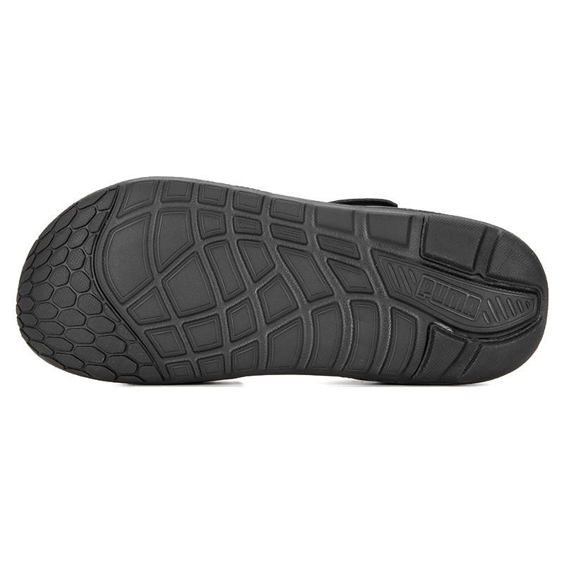PUMA Unisex Softride Sandal Pure Black Sport Sandals 389083-01