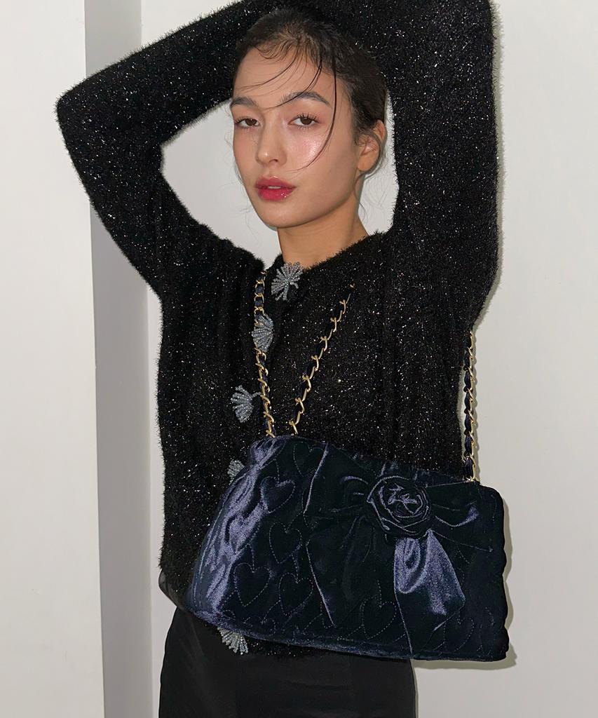 Holly Loves Love Jenny Bag_Navy