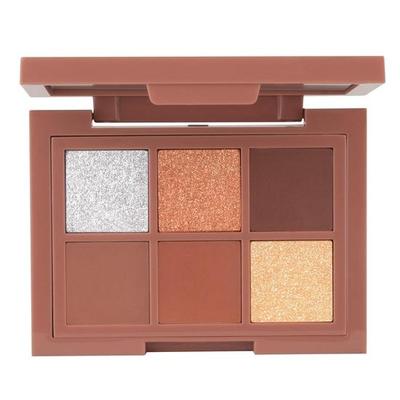 MARS Blooming Matte & Shimmer Eyeshadow Palette (4.8gm) (03-Imperial) | Highly Pigmented | Multicolor | All Skin Type | Travel Friendly