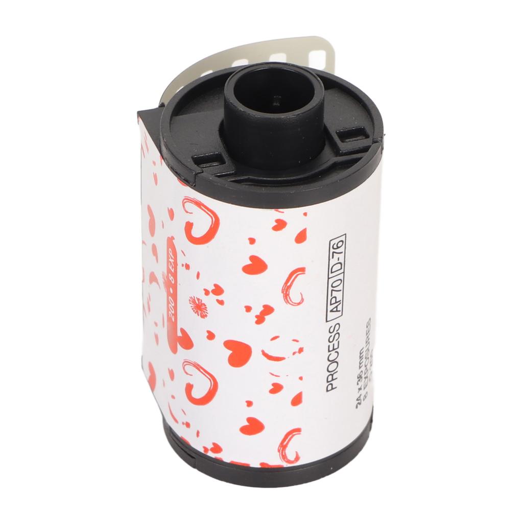 8 Sheet 35mm Black and White Film ISO 200 High Definition Wide Exposure Latitude Camera Film for