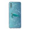 Case For Samsung A54 A52 A50 A70 A40 A20S A20E A02S A12 A14 A16 A22 A42 A34 A32 5G A04s A06 lovely Cartoon sea turtle ocean blue