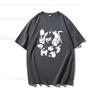 Funny Print REAPER LOVES CATS Cotton Tshirt for Halloween Short Sleeve Tee Summer Tops Women Unisex Tshirt Unisexs Tshirts