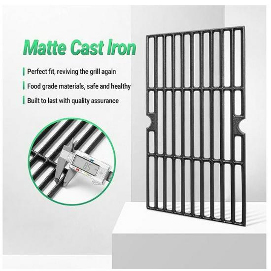 Cast Iron Charcoal BBQ Grill with Fire BBQ Net 66123