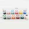 12 Colors Ceramic Paint Set Vibrant Colors Ceramic Painting Pigment Kit Mixable Pottery Art Paint Pigment for Kids