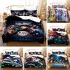 Demon Slayer Anime Bedding Set 3d Duvet Cover Sets Pillowcase Bedclothes Home Textile Cartoon Twin Queen King Size Kids Gift