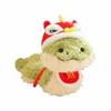 Lion Dance Snake Stuffed Toy Festive Design Chinese Year Doll Good Luck Charm
