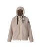 Nationalgeographic Women'S Costoni Hooded Fleece Jacket Mourning Beige
