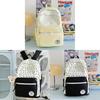 Geometric Pattern Nylon Backpack For School And Travel With Design For Teens And Adults