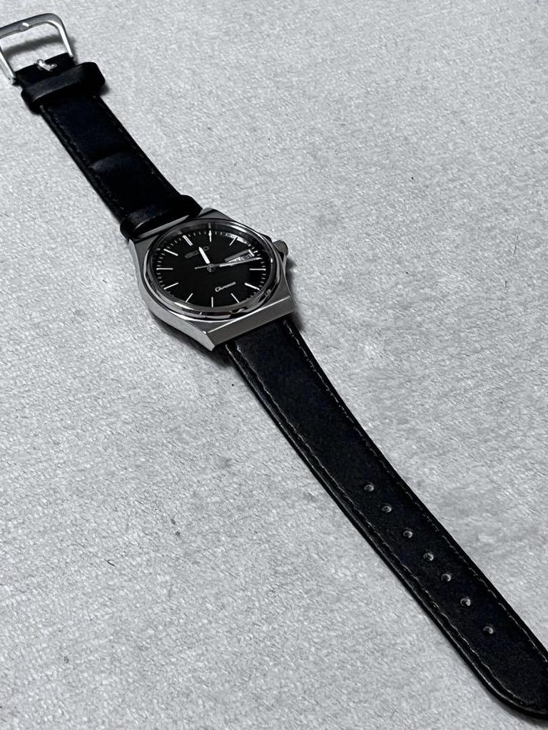 [USED] Working SEIKO Chronos 5H23-7020 Quartz Wristwatch