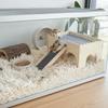 Bite Resistant Wooden Hamster House Breathable Hamster Hiding Platform Pet House