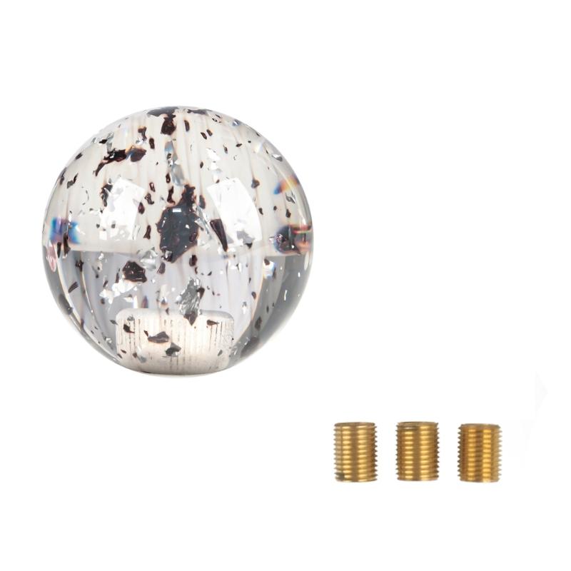 DIY Friendly Glitter Shifts Knob Manual Car Accessory Reflective Safety Designs Manual Gear Shifts Knob for Automotives 1