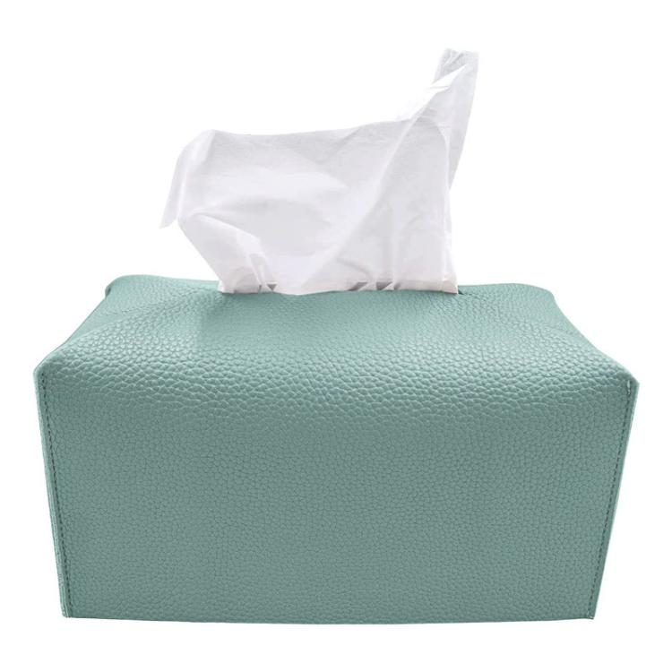 Dustproof PU Leather Tissue Storage Box