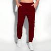 Pantaloni da Lavoro Casual Classici da Uomo per Esterno, Larghi, Multi-tasche, Pantaloni da Giovane con Vita Elastica, Coulisse, Coulisse alle Caviglie