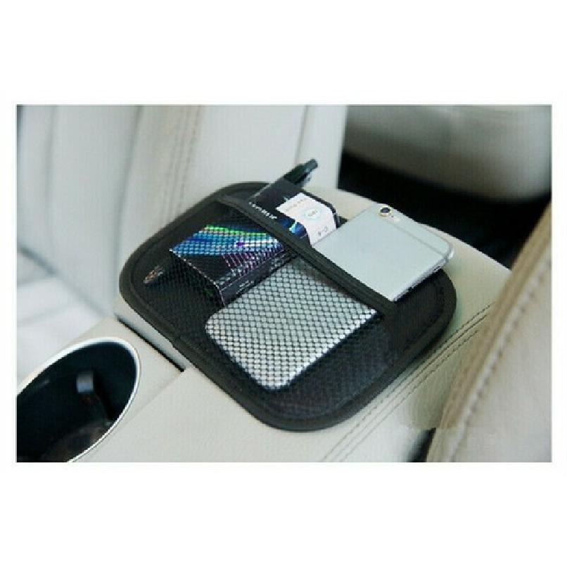 1pcs Car Vehicle Auto Storage Mesh Net Mobile Phone Organizer Bag Holder Pocket