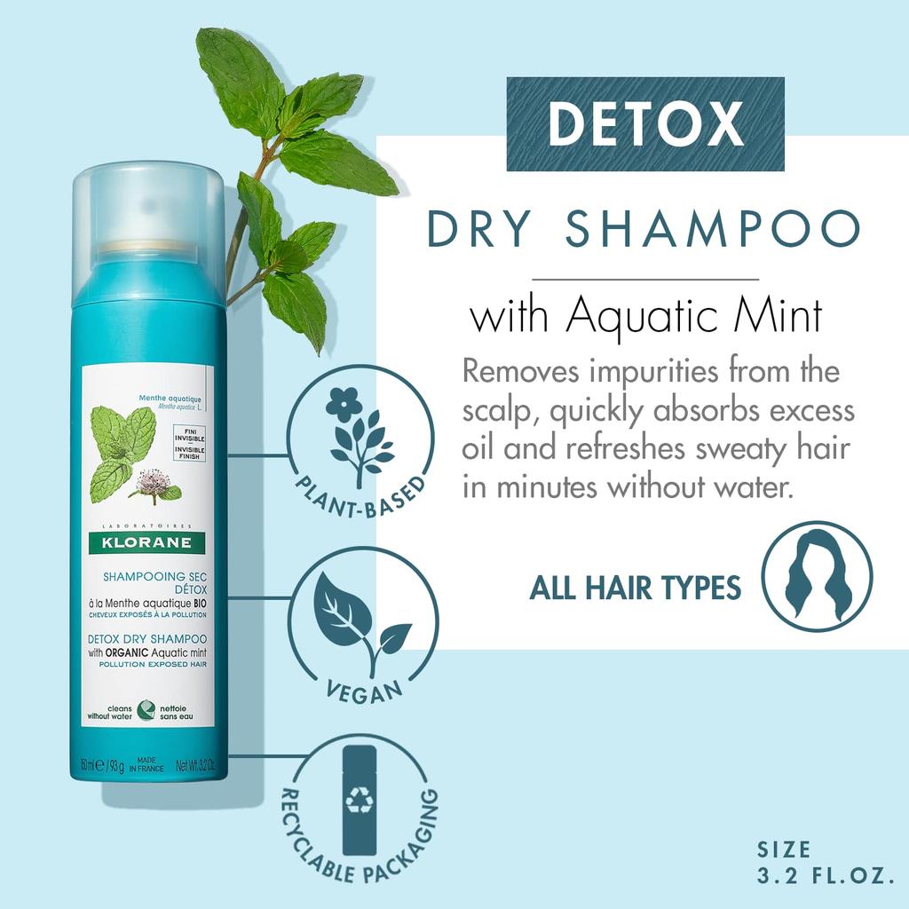 AQUATIC MINT BIO Detox Dry Shampoo 150 Ml
