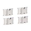 4PCS Side Release Buckle Fine Workmanship Simple   Light Weight Alloy Materials Belt Buckle
