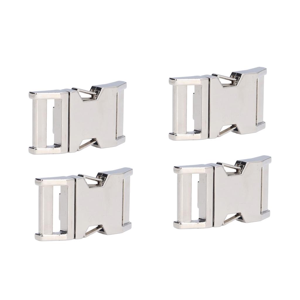 4PCS Side Release Buckle Fine Workmanship Simple   Light Weight Alloy Materials Belt Buckle
