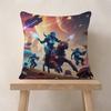 Game HHelldiversS Cool Cushion Cover Pillowcase Upholstery Sofa Throw Pillow Home Decor Pillowcas