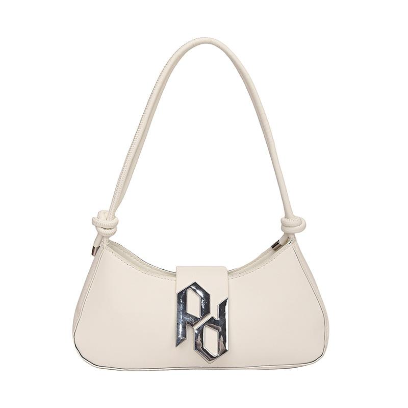 

Проста та модна повсякденна наплічна сумка, нішева повсякденна сумка під пахви, літня новинка, корейська мода, маленька квадратна сумка білий