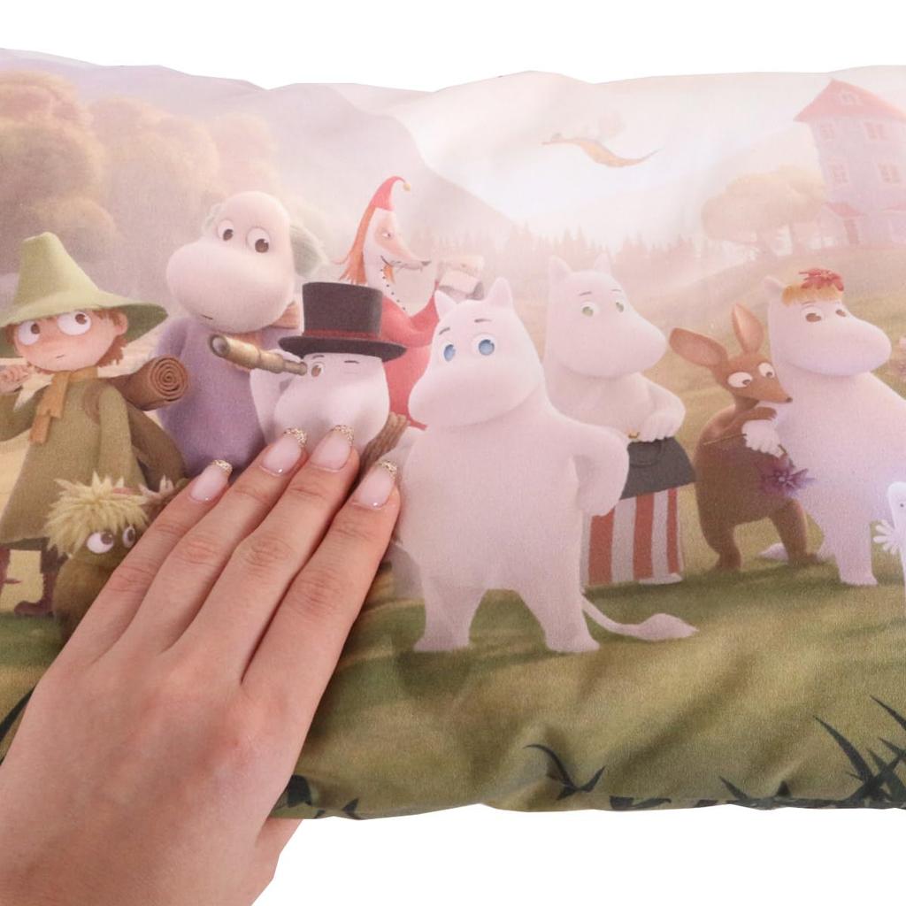 Marushin Junior Moomin from Moomin for 1465006000 Pillow, Valley, Kids, Preschool/Kindergarten/Elementary School, Boys/Girls, Character,
