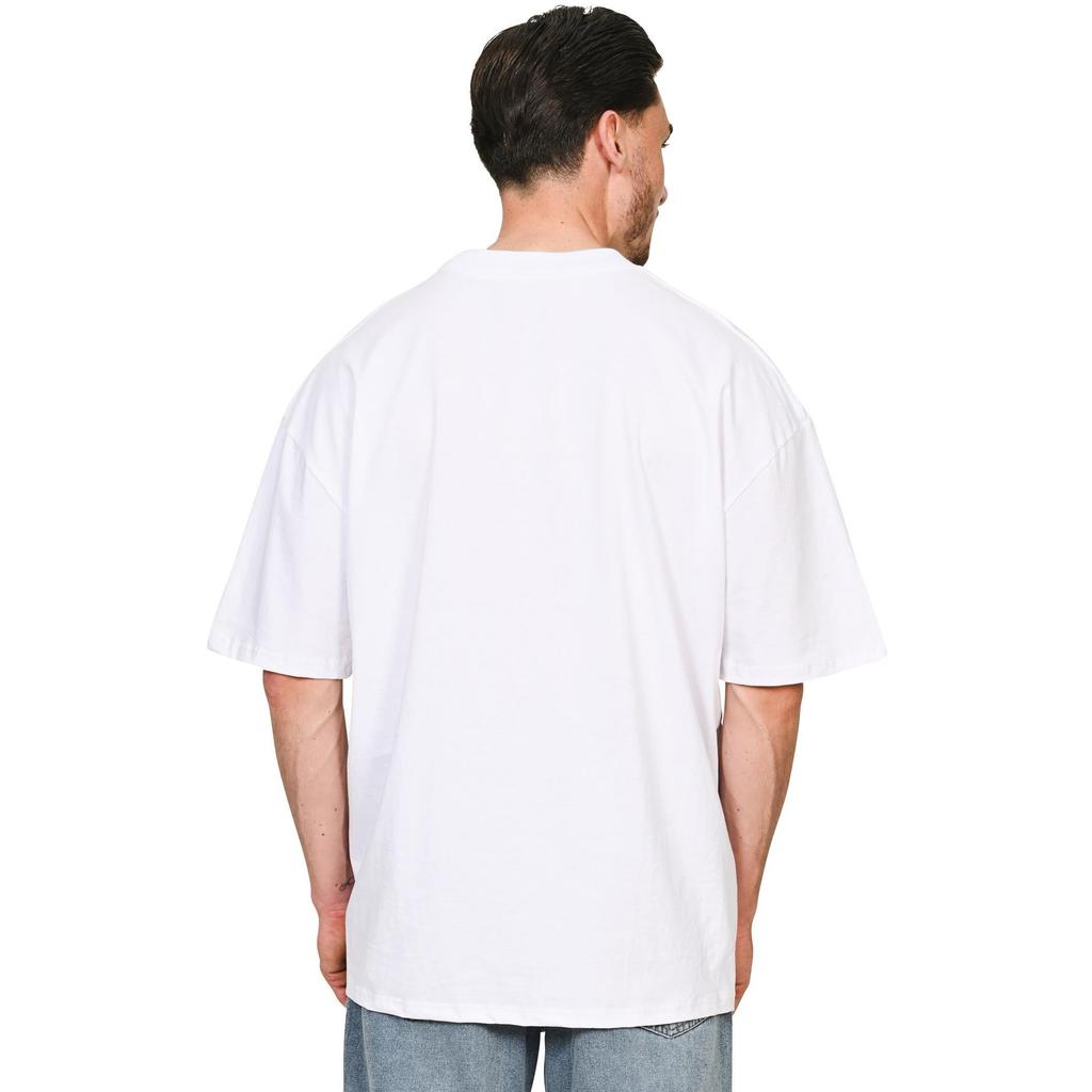 Casual Classics Unisex Adult Combed Ringspun Cotton Extended Neckline Tall Oversized T-Shirt