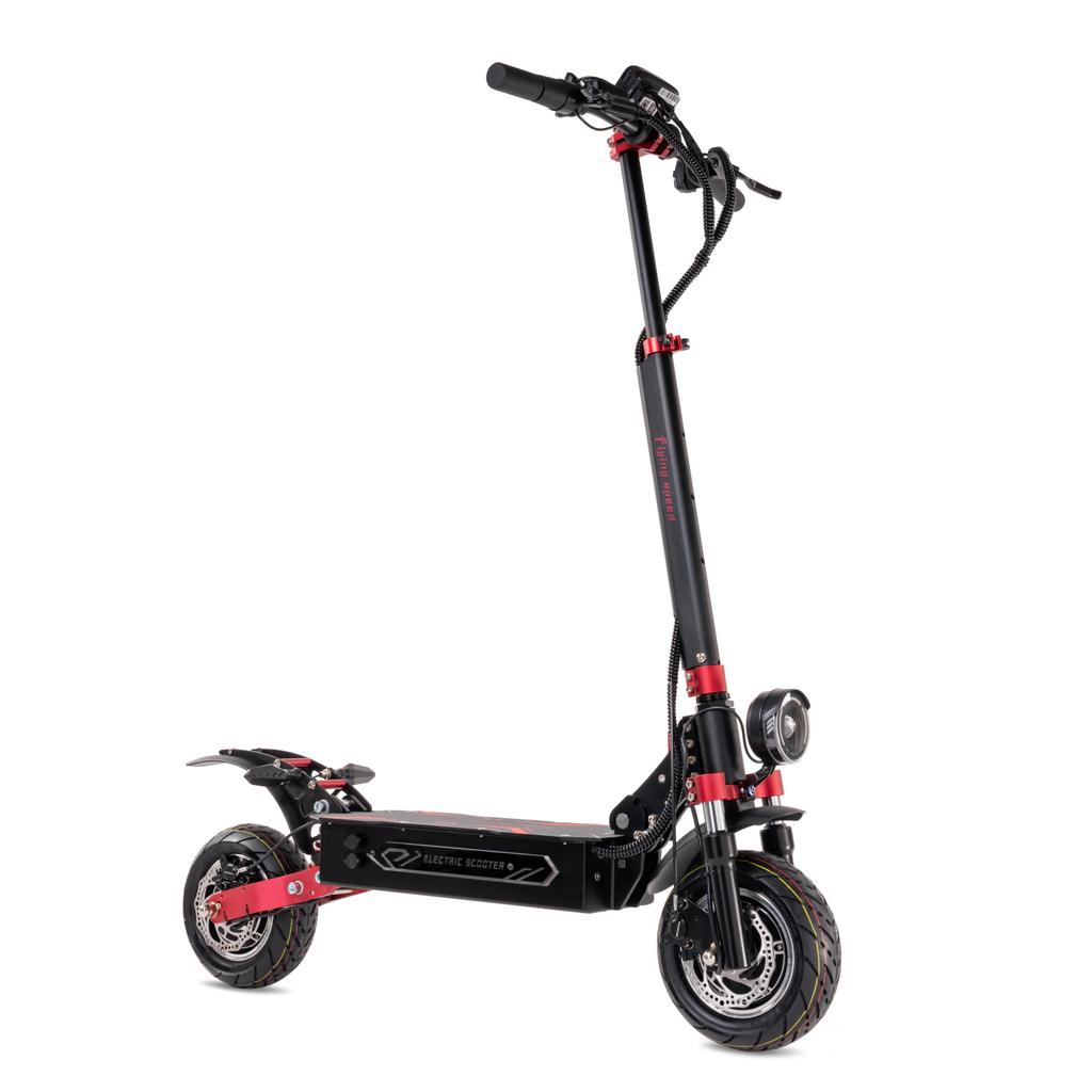 BOYUEDA Q7 Pro Max 70KM/H 1600W E-Scooter - 110KM Range, Foldable, NFC Unlock, Dual Charging, CE/FCC Certified(NO ABE)