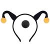 Clown Headband and Nose Set Funny Costume Accessories Performances Cosplay Headwear For Halloween And Party Fun