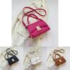 Fashionable Korean Style Small Square Bag Casual Crossbody Handbag With Lock Closure