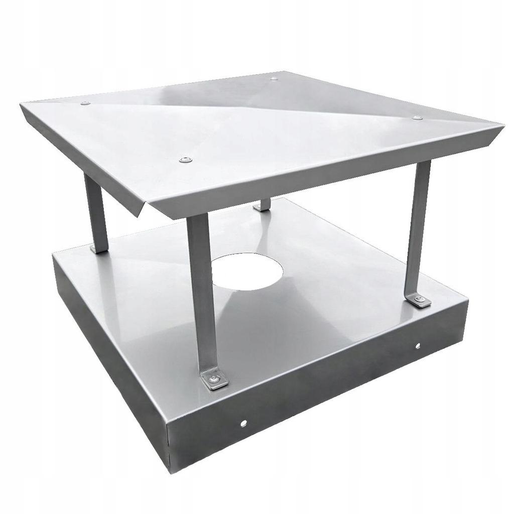 Stainless Steel Envelope Chimney Cap 60 X 65 Chimney Cap with Base