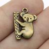 20pcs Australia Series Charms Koala Bear Kangaroo Alpaca Sheep Charms For Bracelet Making Keychain Making Necklace Making
