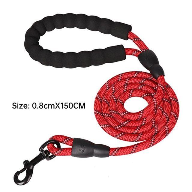1 ks vodítka pro domácí mazlíčky Reflexní vodítko pro psa Nylonový řetěz pro psa Protisrážkové vodítko pro malé a středně velké psy