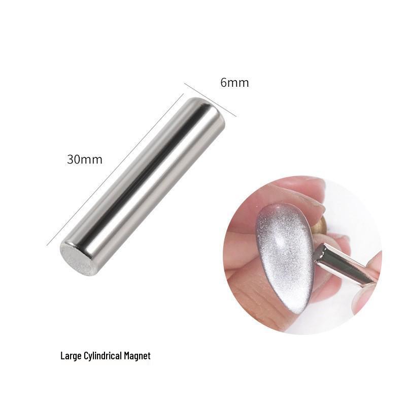 Cylinder Cat Eye Nail Art Thickened Magnetic Rod