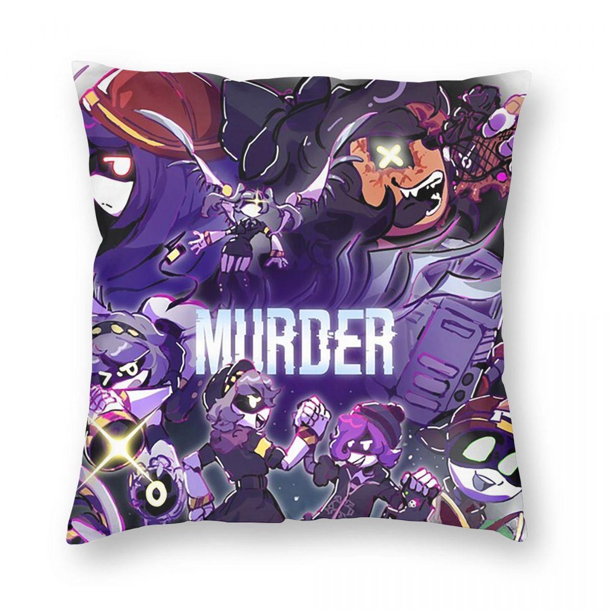 Murders Drones Game Square Pillowcase Pillow Cover Cushion Throw Pillow for Home Bedroom Car 30cm x 30cm