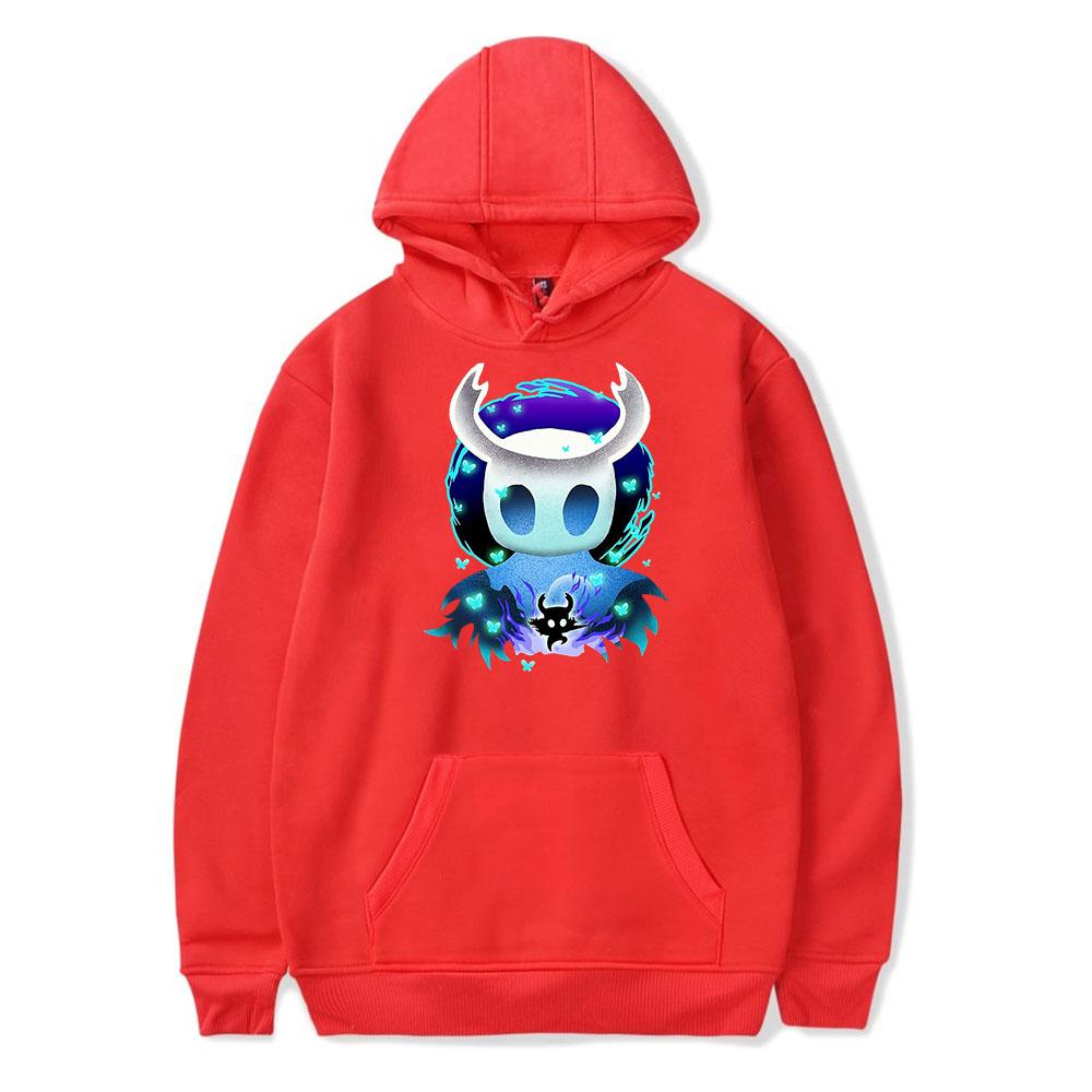 Hollow Knight Vintage 90s Hoodie Men and Women Hip-hop Sports Pullover Sweatshirt