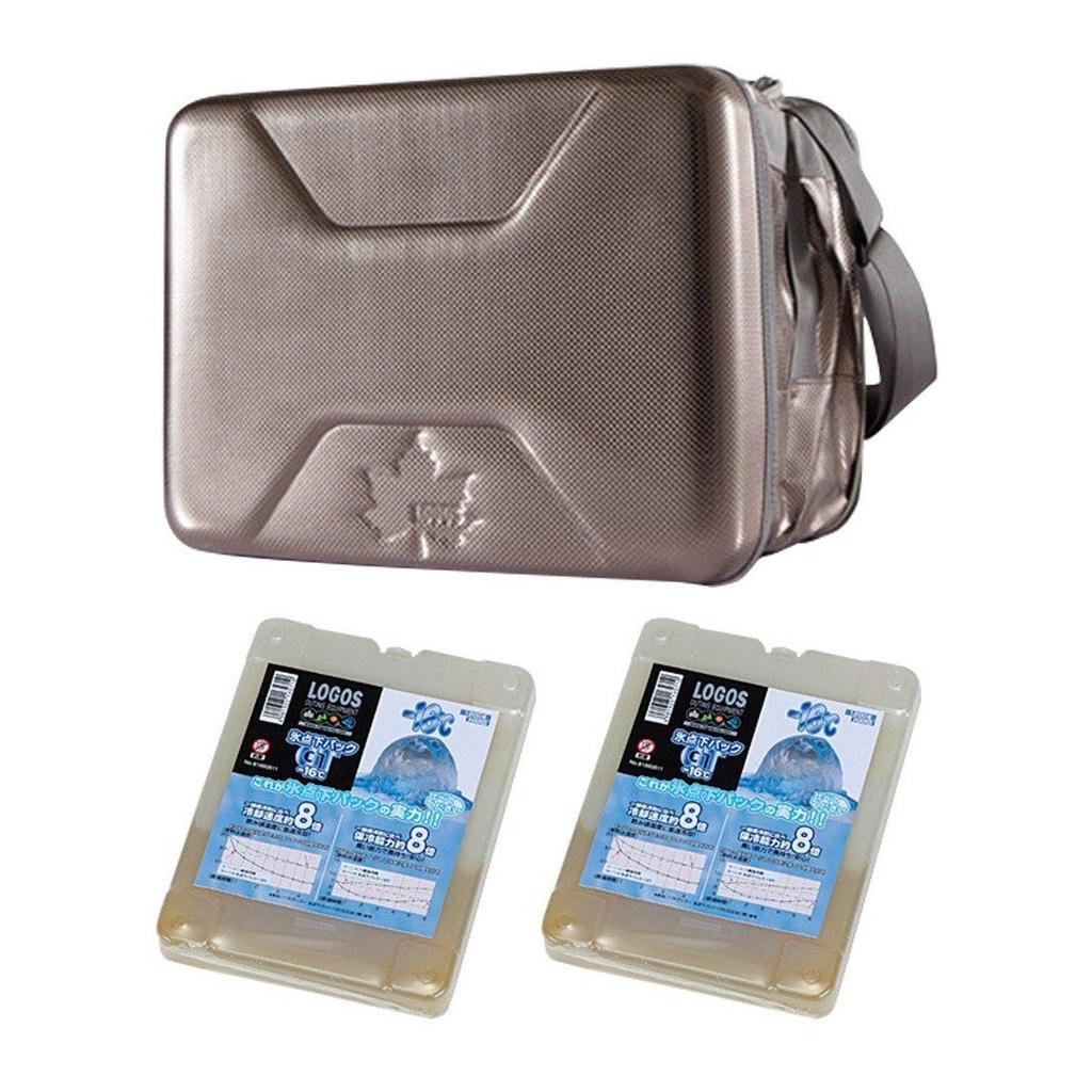 Logos Hyper Subzero Cooler XL Ice Pack GT-16Hard 1200g 2 pieces Bag Tote Type