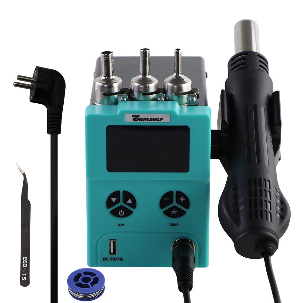 Rework Soldering Desoldering Station 868D 700W Hot Air Solder Heat Gun 220V / 110V For SMD SMT Welding Repair Tools