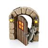 Home Dragon Decorations Dinosaur Open Door Garden Decorations Resin Crafts Decorations Statue Cute Dragon On Balcony Decorations