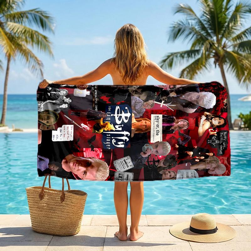 Buffy Fashion Beach Towel: Ideal for Summer Adventures Soft, absorbent and quick drying suitable for swimming and bathing