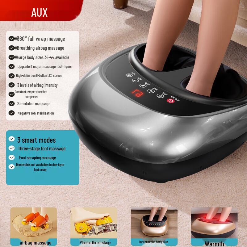 AUX Luxury Full Airbag Foot Massager