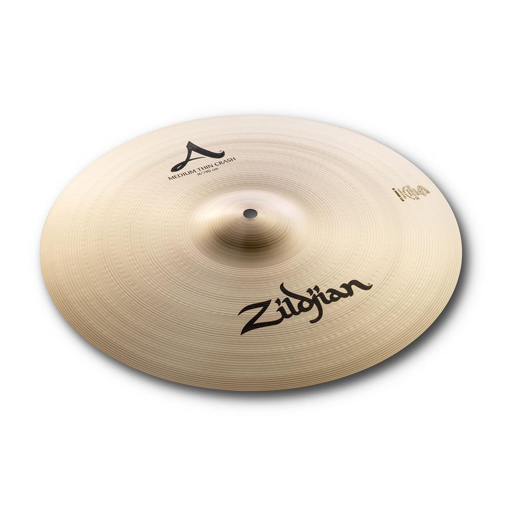Zildjian Crash Medium Thin A0230 Cymbal, A, 16-inch,