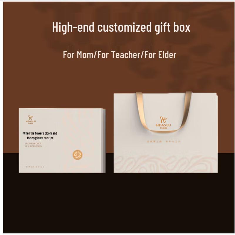 Hangsilu Mulberry Silk Scarf and Brooch Set