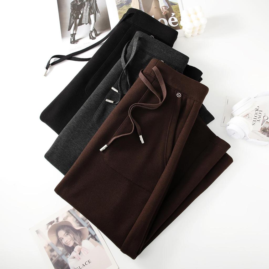 Soft & Fluffy Wool-Blend Mid-Length High-Waisted Slim-Fit Skirt for Women - 2025 Winter Collection