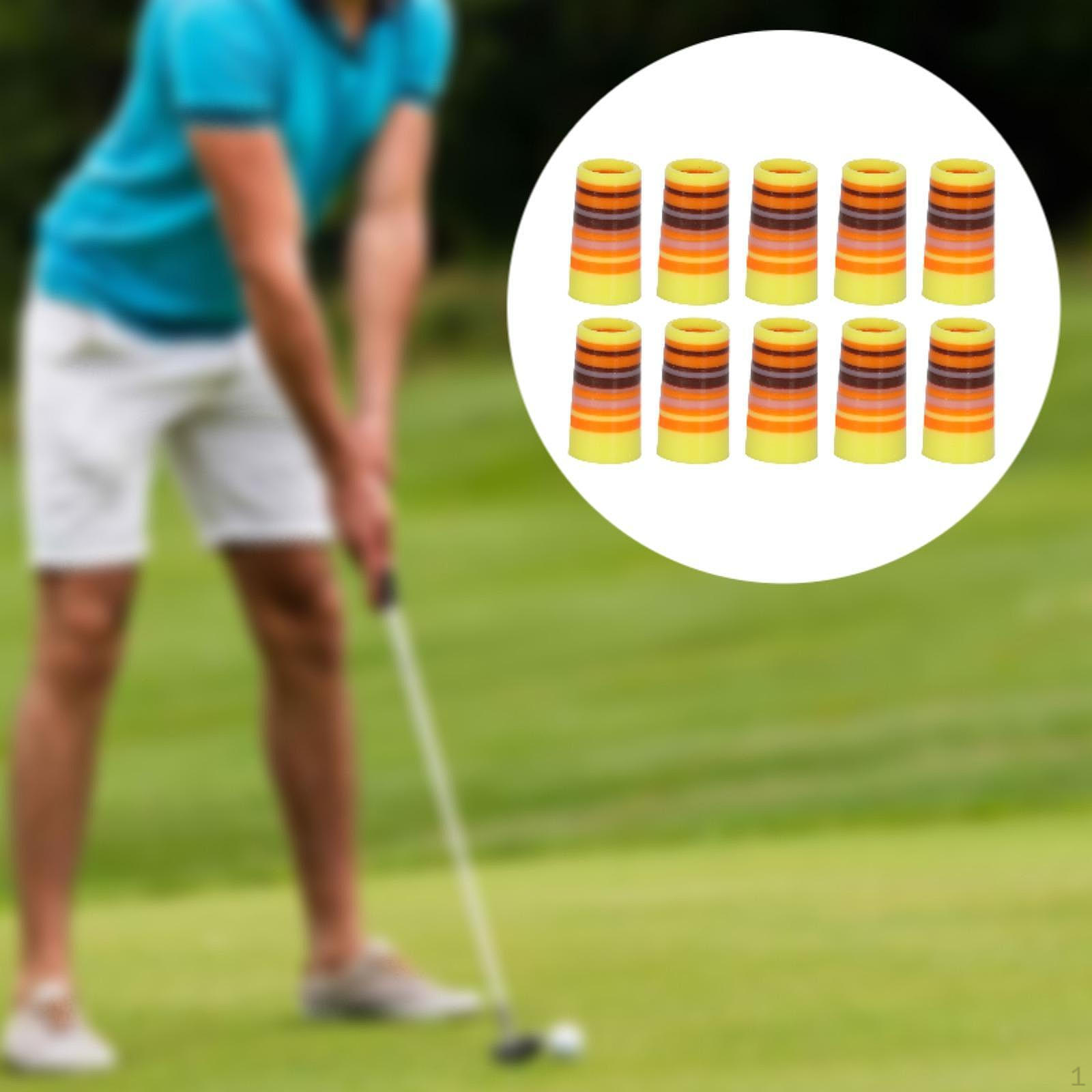 

10 наконечников для клюшек для гольфа для клина с коническим наконечником, размер .370, запасные части