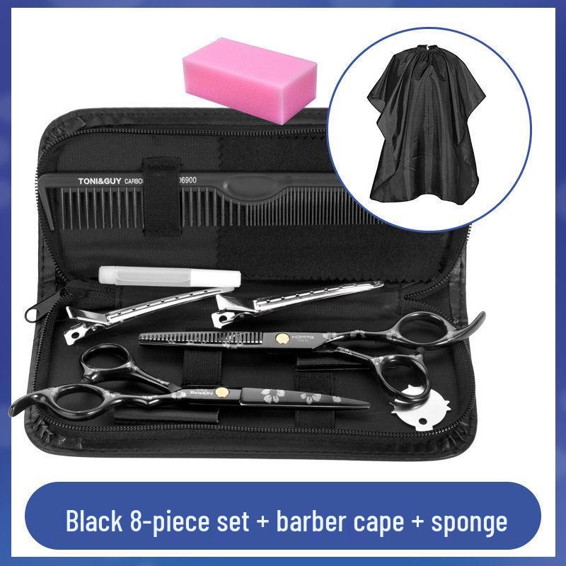 Professional Hairdressing Barber Scissors Set - Includes Flat and Thinning Scissors, Free Shipping