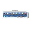 8 Independent Key Button Touch Button Module 3.3-5V with LED Indicator Keyboard Module Keypad Module for Arduino ARM