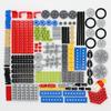 Gear Pin Technical Bricks Liftarm Studless Beam Axle Moc Parts Connector Panel Car Tires Wheel Bulk Set Toy Building Block 32494