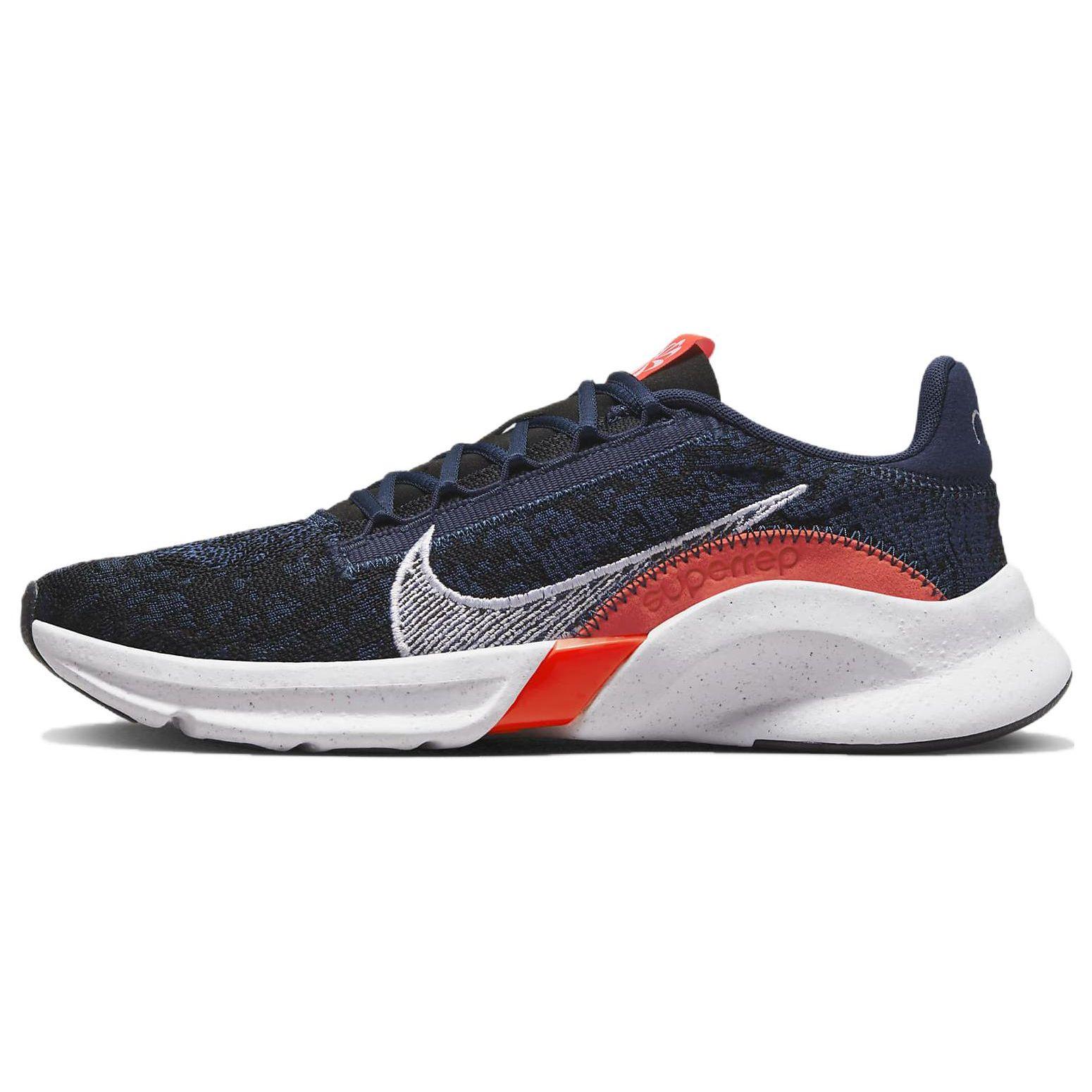 

Nike Superrep Go 3 Next Nature Slip Resistant Durable Low Top Training Shoes Men sneaker Navy-Blue DH3394-402 44