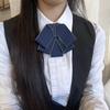 Collar Flower Female Professional Head Flower Set Bank Bow Tie Industrial And Commercial Postal Mail Storage Teller Blue Shirt Jk Tie Accessories