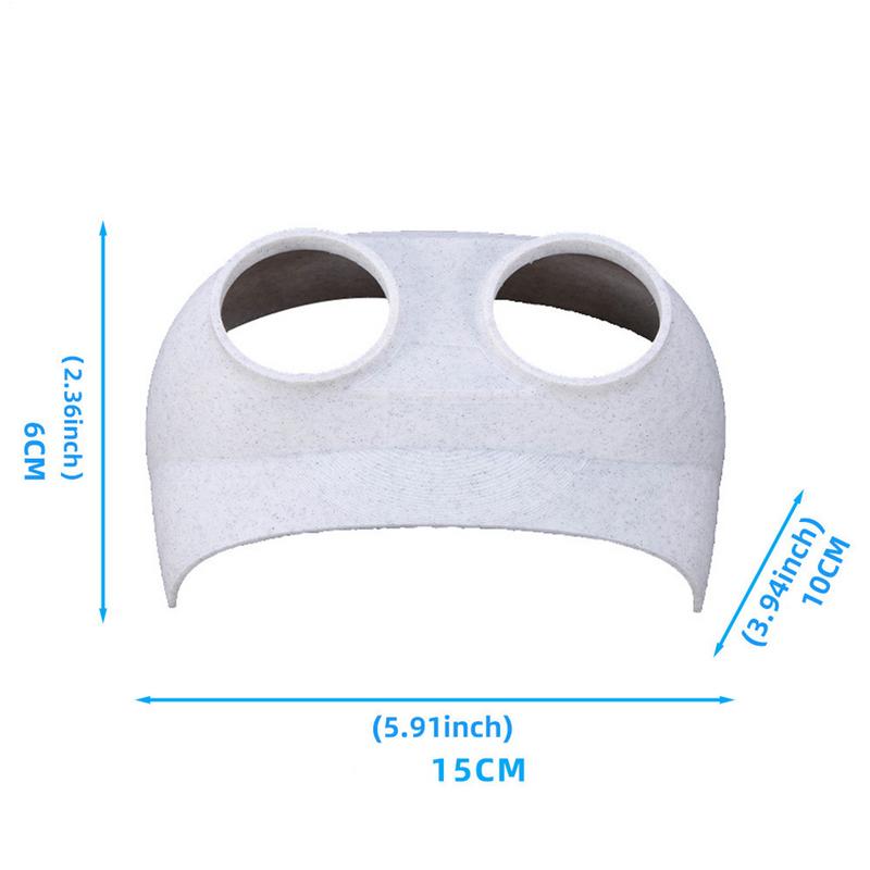 Fischtunnel Einzigartige Aquarienhöhle für Garnelenaquarium Dekoration Garnelentank Zubehör Fischhöhle Ecke Aquariendekorationen Fisch